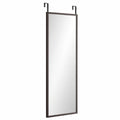 Verstellbarer LIFEZEAL Ganzkörperspiegel mit Metallrahmen, 108 x 37 cm Türspiegel, ideal für Schlafzimmer, Bad und Wohnzimmer