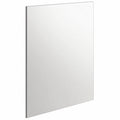 Selbstklebender HD Wandspiegel 30x21cm Rahmenlos für Bad, Gäste-WC und mehr
