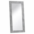 BD ART Ganzkörperspiegel 120x50 cm in Betonoptik für Flur und Garderobe